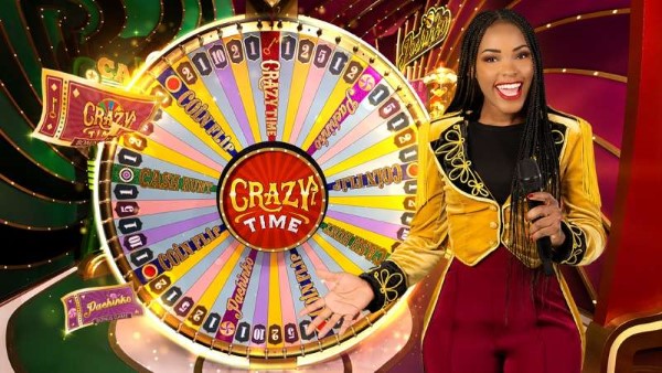 Crazy Time wheel